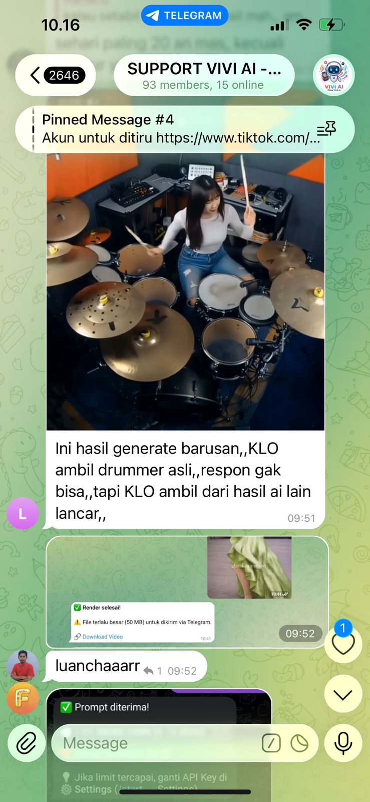 Testimoni Member 2 VIVI AI - Workflow jadi lebih cepat